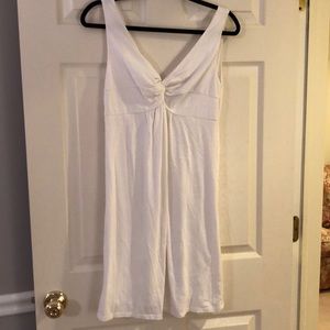 White LOFT Sun Dress